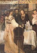 Alma-Tadema, Sir Lawrence The Epps Family Screen (detao) (mk23) oil on canvas